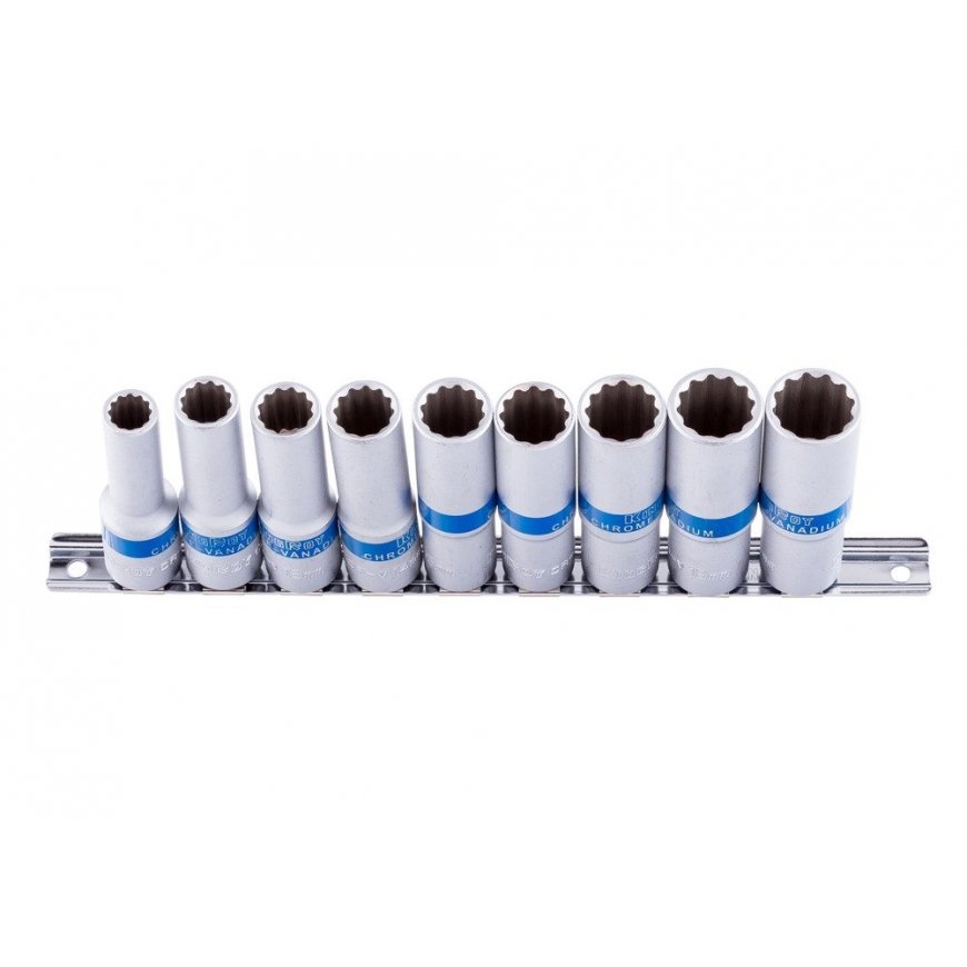 KingRoy KR317629 1/2'' hylsysarja, 9 osaa.