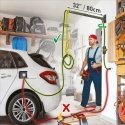 Barkan sieninis laikiklis 80 cm automobilio įkrovimo laidui