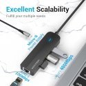 Vention TGOBB keskitin USB Type-C 480 Mbit/s musta Vention TGOBB keskitin USB Type-C 480 Mbit/s musta