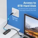 Vention TGOBB keskitin USB Type-C 480 Mbit/s musta Vention TGOBB keskitin USB Type-C 480 Mbit/s musta