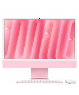Apple iMac Apple M M4 59.7 cm (23.5") 4480 x 2520 pixels All-in-One PC 16 GB 256 GB SSD macOS Sequoia Wi-Fi 6E (802.11ax) Pink