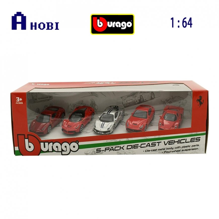 Набор из 5 машинок BURAGO – 2