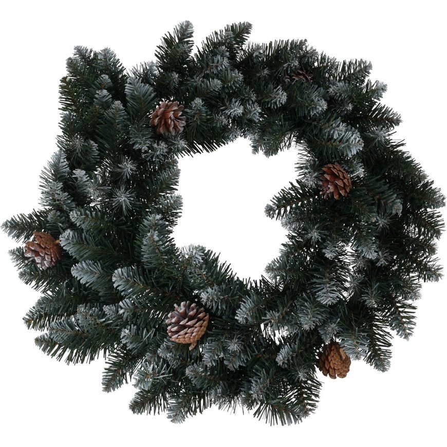 Home Styling Collection Christmas Wreath for Self-Decoration, Ø 60 cm – 2