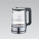 Maestro MR053 vedenkeitin 1,7 L 2200 W musta, Läpinäkyvä