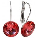 Levien Elegant Rivoli Padparadscha auskari Levien Elegant Rivoli Padparadscha auskari