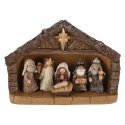 Resin Nativity Scene for Christmas, 24 x 18 cm