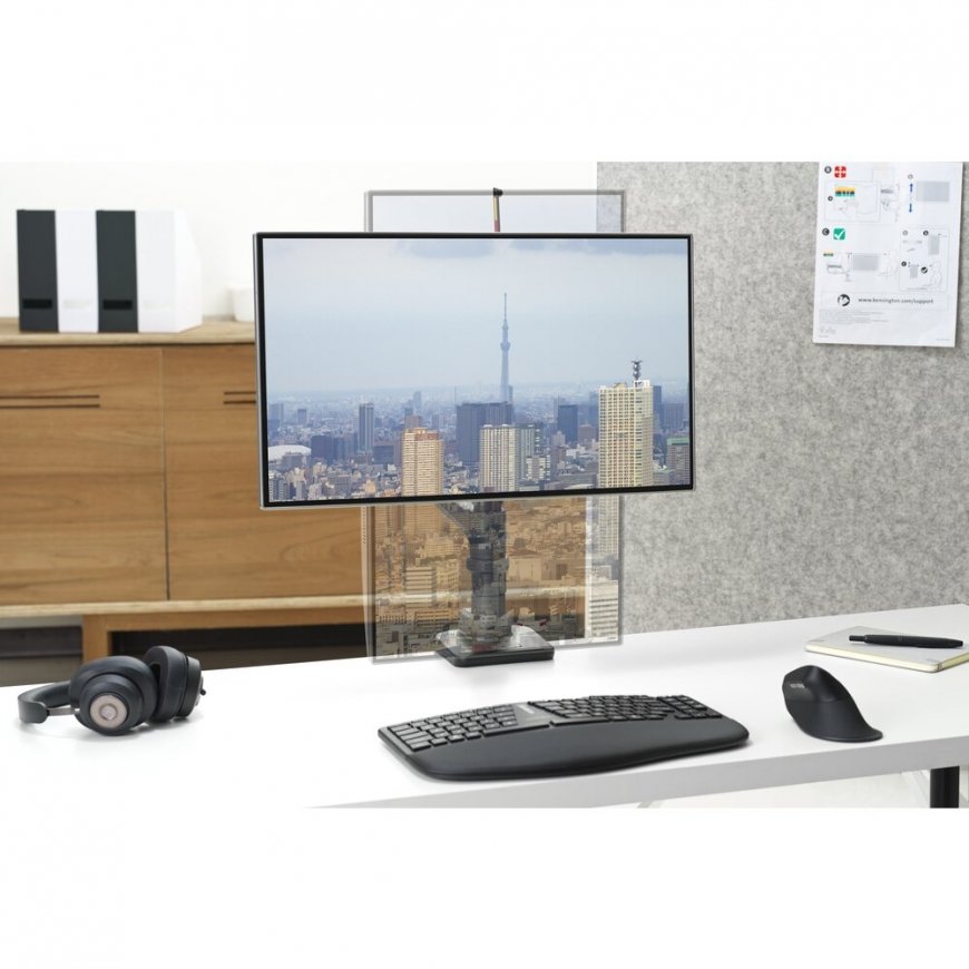 Kensington SmartFit Premium 124,5 cm (49") Stalas Juoda – 2