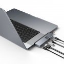 HYPER HD575-GRY-GL kannettavien tietokoneiden telakka ja porttitoistin USB 3.2 Gen 1 (3.1 Gen 1) Typ HYPER HD575-GRY-GL kannettavien tietokoneiden telakka ja porttitoistin USB 3.2 Gen 1 (3.1 Gen 1) Typ