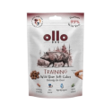 OLLO gaisā žāvēti apmācības kubiņi ar zirga gaļu - suņu gardumi - 80g OLLO gaisā žāvēti apmācības kubiņi ar zirga gaļu - suņu gardumi - 80g