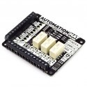 Pimoroni Automation HAT Jälgimise ja automaatika kontroller Must Pimoroni Automation HAT Jälgimise ja automaatika kontroller Must