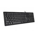A4Tech KR-92 näppäimistö Universaali USB QWERTY englanti musta