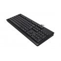 A4Tech KR-92 klaviatuur Universaalne USB QWERTY Inglise Must A4Tech KR-92 klaviatuur Universaalne USB QWERTY Inglise Must