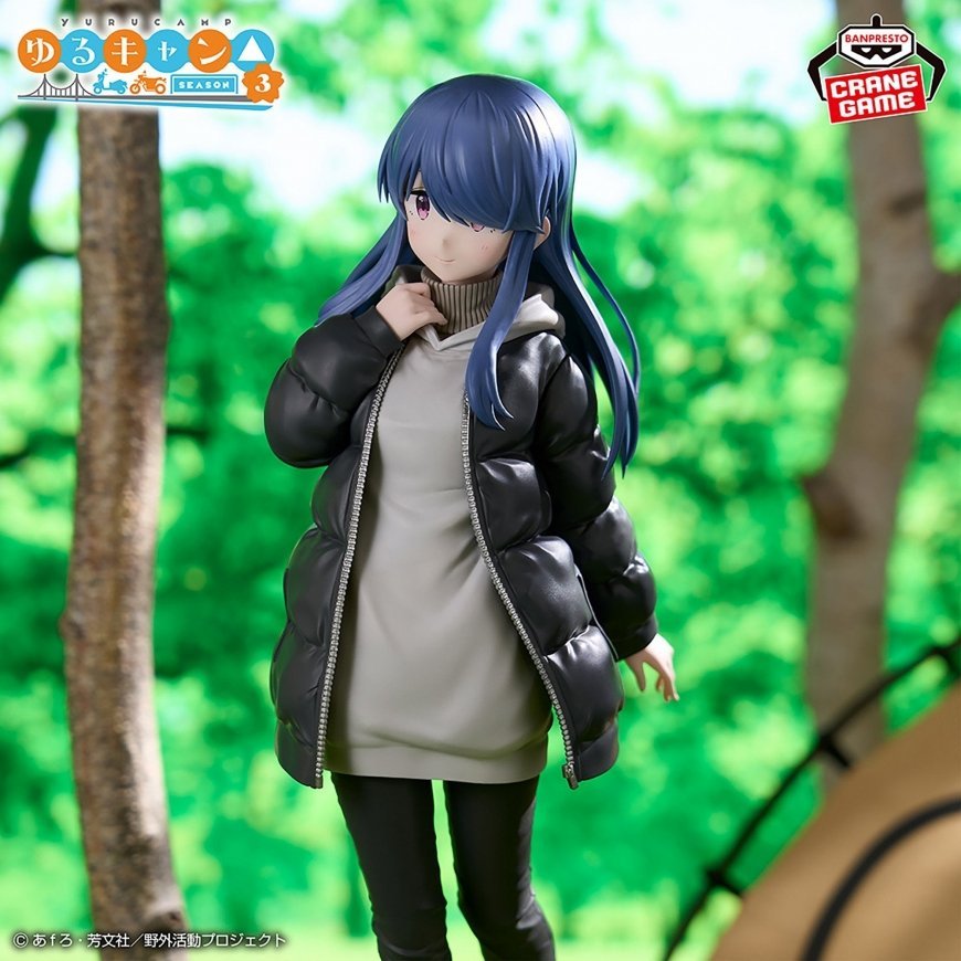 Banpresto Laid Back Camp Rin Shima Figure 23cm