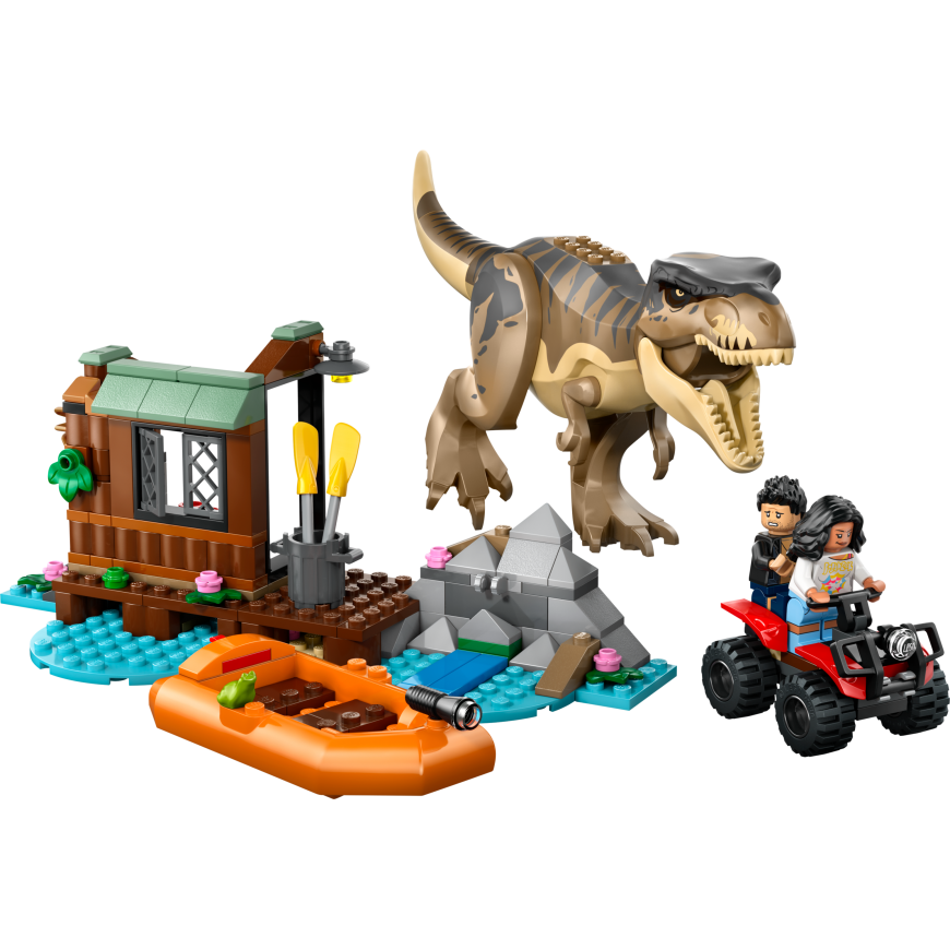 LEGO® Jurassic World 76975 Tiranozaura un upes aizbēgšana