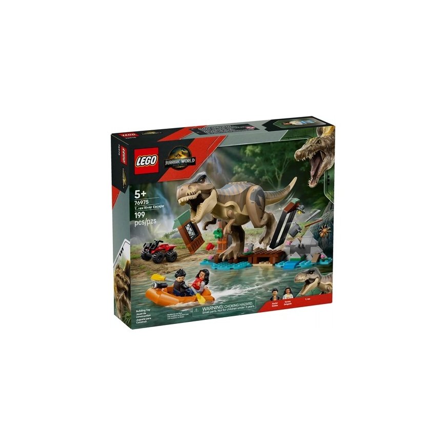 LEGO® Jurassic World 76975 Tiranozaura un upes aizbēgšana – 2