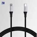 Baseus "Allity" Cable AUC-01 USB-C to Lightning 2.0 m 27W Black Baseus "Allity" Cable AUC-01 USB-C to Lightning 2.0 m 27W Black