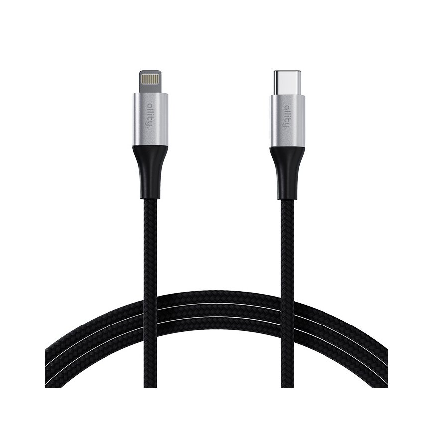 Baseus "Allity" kabelis AUC-01 USB-C - Lightning 2.0 m 27W melns – 2