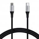 Baseus "Allity" Cable AUC-01 USB-C to Lightning 2.0 m 27W Black Baseus "Allity" Cable AUC-01 USB-C to Lightning 2.0 m 27W Black