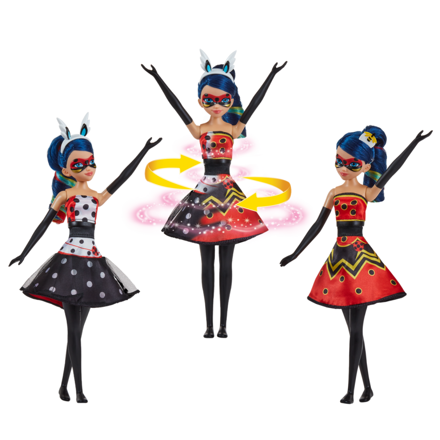 MIRACULOUS Doll Hero Switch Penny Bug & Bee Bug, 50417
