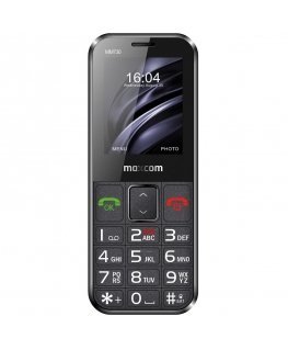 MaxCom MM730 mobilais telefons 5,59 cm (2.2") Melns Gados vecāku cilvēku tālrunis