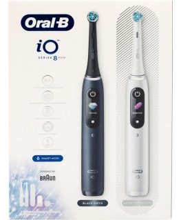 Braun Oral-B iO pehme puhastuse asendusharjad 8 tk.