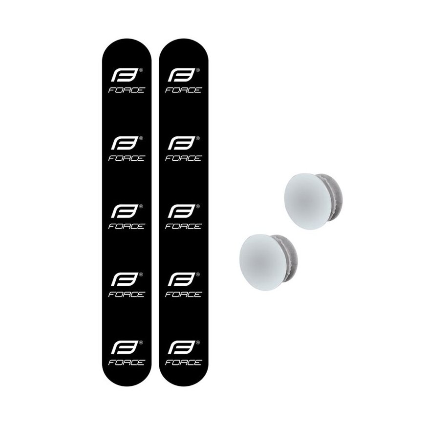 FORCE koka apvalks, balts – 2