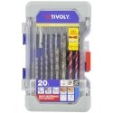 Tivoly puuride komplekt "Multi Material" 20 tk. Metallile, puidule, betoonile ja plaatidele. Tivoly puuride komplekt "Multi Material" 20 tk. Metallile, puidule, betoonile ja plaatidele.