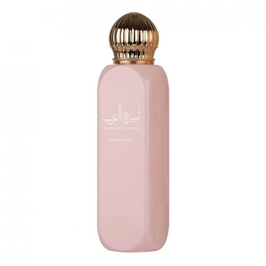 Lattafa Ameerat Al Arab Prive Rose -tuoksuinen vartalosuihke 150 ml