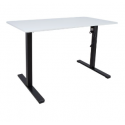 Home4You galds ERGO LIGHT ar 1 motoru 120x60xH73-118cm, melns Home4You galds ERGO LIGHT ar 1 motoru 120x60xH73-118cm, melns