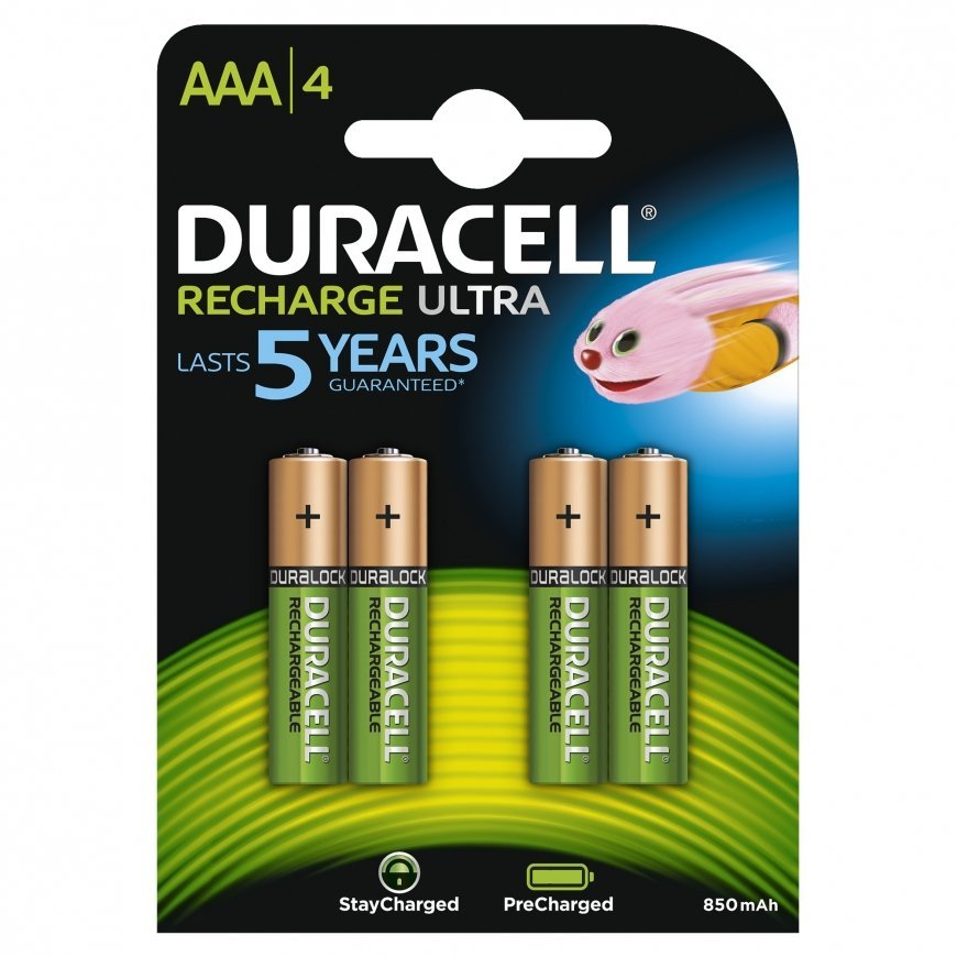 Duracell StayCharged AAA (4pcs) Akumulators Niķeļa-metāla hidrīda (NiMH)