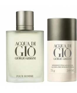 Set Giorgio Armani: Acqua di Gio, Eau De Toilette, For Men, 100