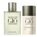 Set Giorgio Armani: Acqua di Gio, Eau De Toilette, For Men, 100 Set Giorgio Armani: Acqua di Gio, Eau De Toilette, For Men, 100