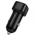 Borofone Car charger BZ34A Cloud - Type C - PD 20W black Borofone Car charger BZ34A Cloud - Type C - PD 20W black