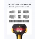 inateck Barcodescanner Pro8 Musta koos andmeedastusjaamaga