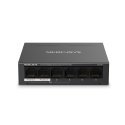 Mercusys MS106LP сетевой коммутатор Управляемый Fast Ethernet (10/100) Питание по Ethernet (PoE) Чер