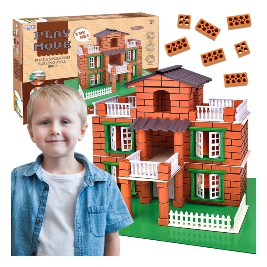 WOOPIE Building Block Set - Villa, 357 pcs.