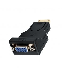 i-tec DP2VGAADA kaapelin sukupuolenvaihtaja DisplayPort VGA musta