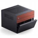Jonsbo N4 Black Micro Tower Melns Jonsbo N4 Black Micro Tower Melns