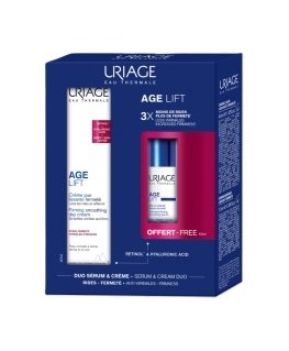 Uriage Age Lift Minu kortsudevastane ja pinguldav päevakreemi komplekt naistele (Age Lift pinguldav siluv päevakreem 40 ml + Age