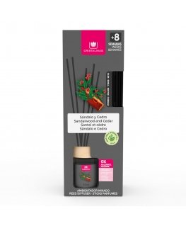 Cristalinas Mikado Air Freshener Sandalwood-Cedar, 180 ml