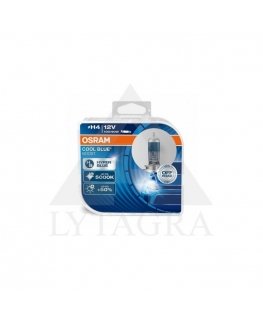 OSRAM automobilinės lemputės COOL BLUE BOOST H4 100/90W 12V P43T 2vnt