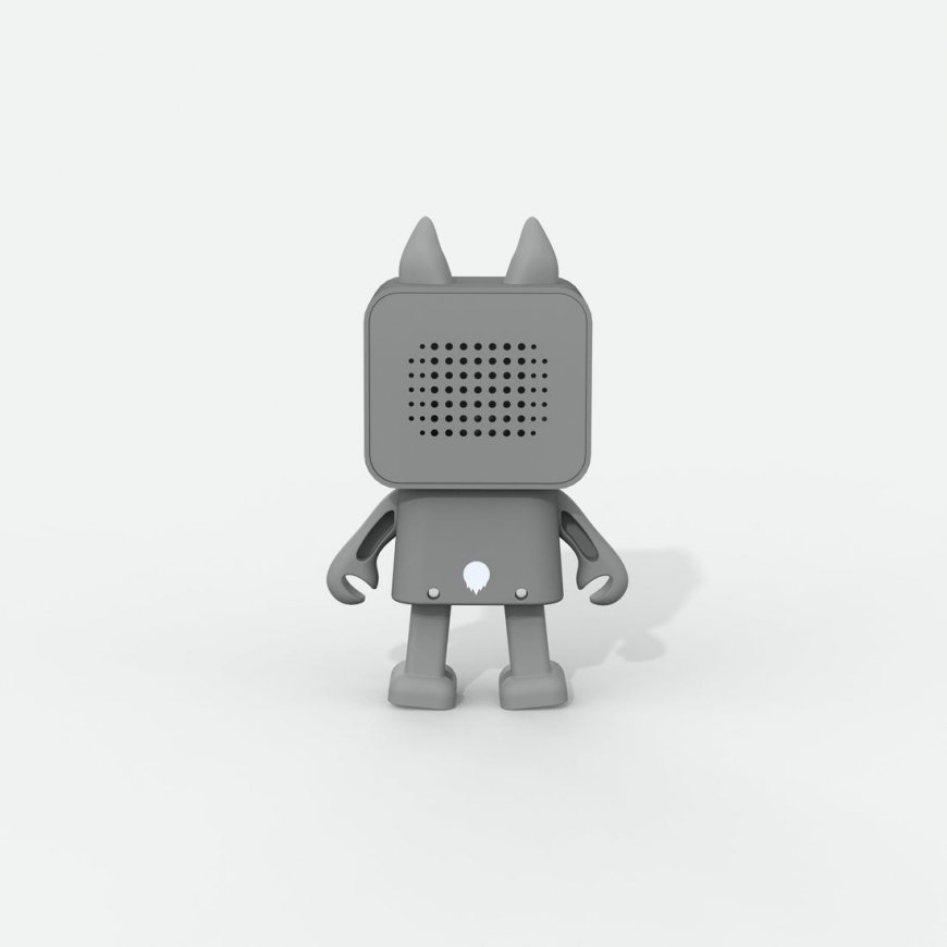 Mobility on Board Dancing Animal Wolf Stereo portable speaker Grey 3 W – 2