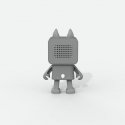 Mobility on Board Dancing Animal Wolf Stereo portable speaker Grey 3 W