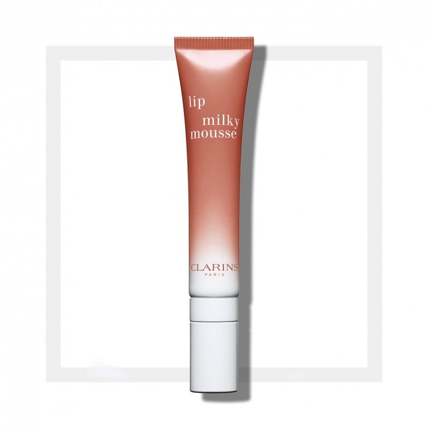 Clarins Milky Mousse lūpu spīdums 10 ml 06 Milky Nude