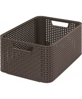 Curver Style M Storage basket Rattan Brown
