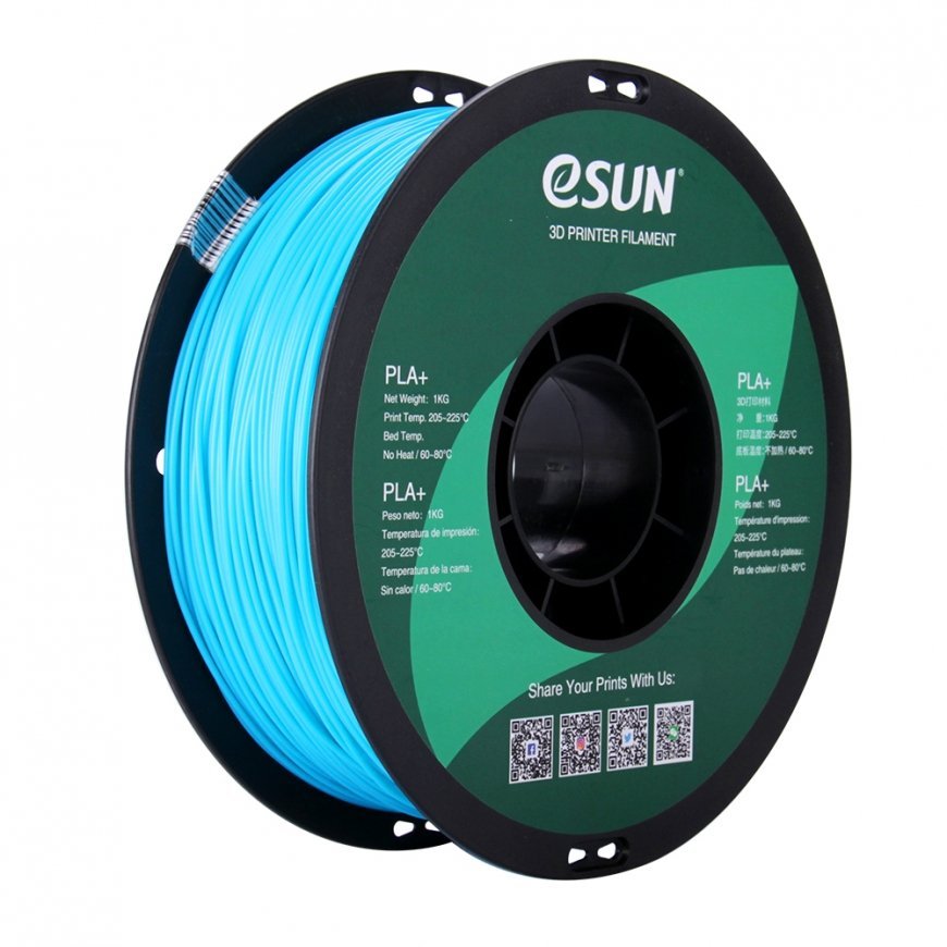 eSun PLA+ 1kg 1.75mm - hele sinine – 2
