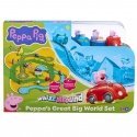 PEPPA PIG Whizz Around Peppos pasaulio žaidimų rinkinys PEPPA PIG Whizz Around Peppos pasaulio žaidimų rinkinys