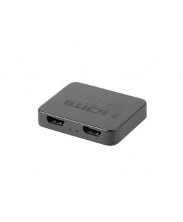 Разветвитель HDMI видео - 2x HDMI 4K + порт USB-C черный