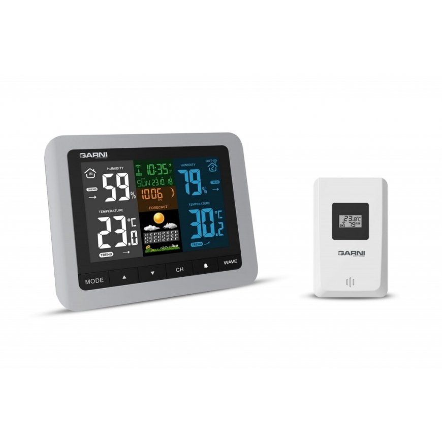GARNI 520 Melns, Sudrabs LCD AC/Baterija – 3