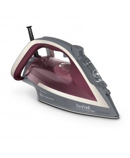 Tefal Ultragliss Anti-Calc Plus FV6840 Паровой утюг 2800 W Пурпурный, Серебристый